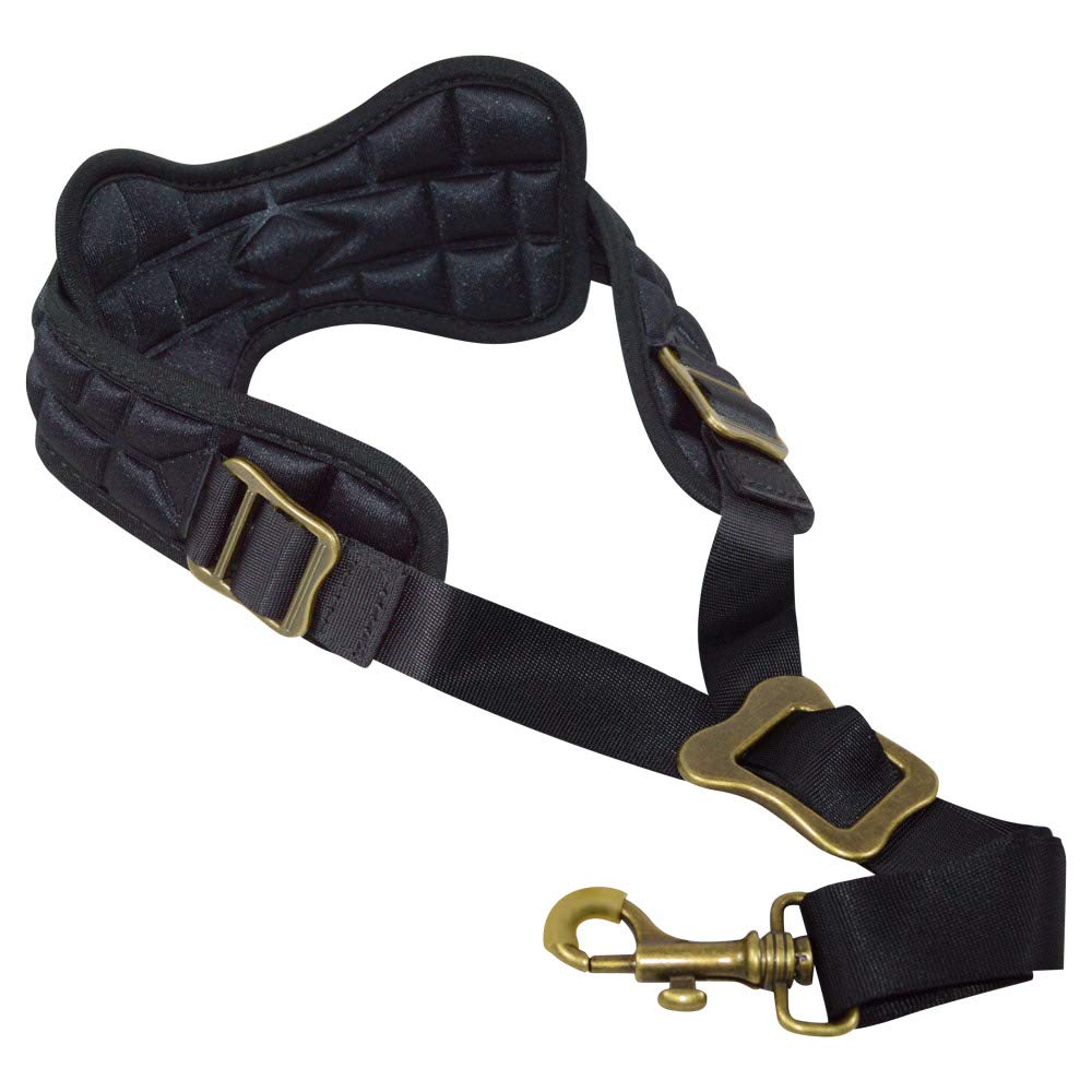 Photo 1 of adorence Padded Saxophone Neck Strap - Comfortable Sax Strap with Breathable, Removable & Washable Padded Neck Cushion - H04 Black