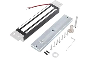 Magnetic Lock - 12V 280kg/600Lbs Electric Holding Force Electromagnet, Secure NC Mode