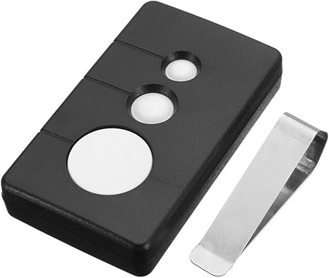 Dailyinshop klein, 3 Tasten, Schwarz, 400 MHz Garagentor-Öffner