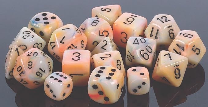 D6 12mm Circus w/Black (36) MINT/New