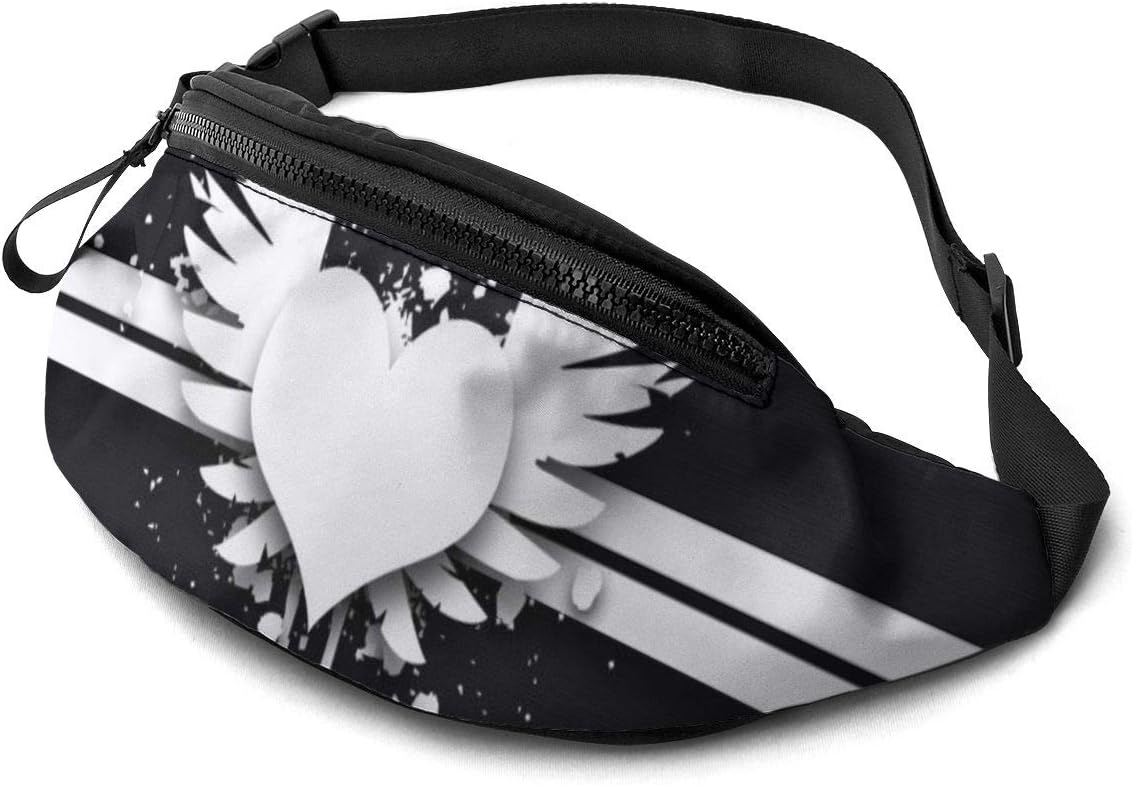 heart bum bag