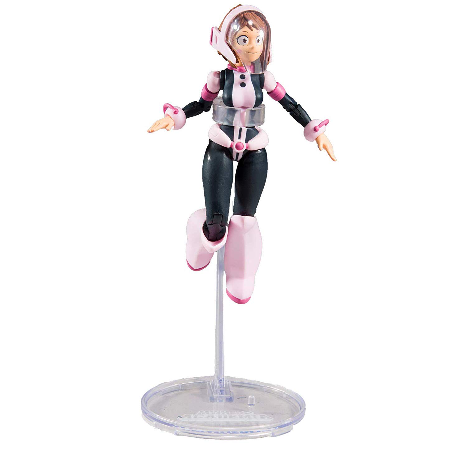 McFarlane Toys, My Hero Academia 7-inch Ochaco Uraraka Action Figure with 22 Moving Parts, Collectible Hero Academia Figure with Collectors Stand Base - Ages 12+