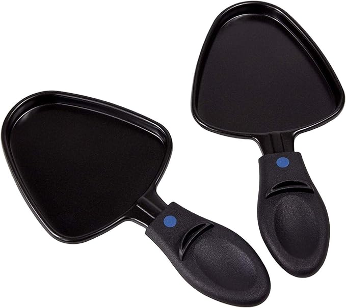 Andrew James Raclette Pans Set of 2 Small Grill Pans for Cheese Non