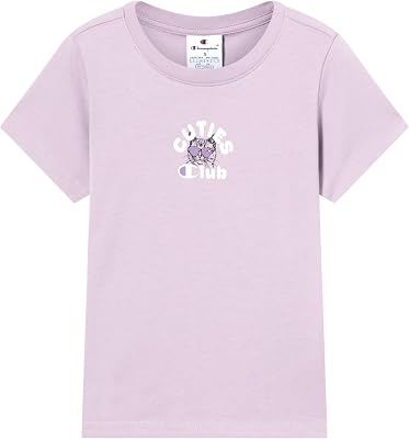Legacy Girls, T-Shirt Girocollo con Grafica, S, Viola, Viola, S