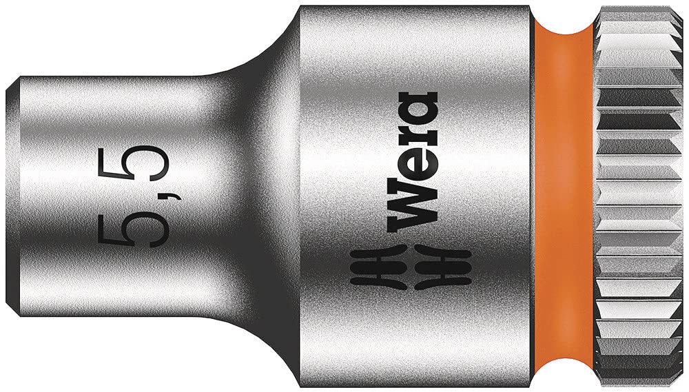 Wera Zyklop Socket 1/4in Drive 5.5mm — image 1