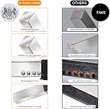 JVSURF Stainless Steel Long Throw Gate Lock 50mm Double Locking 5 Keys view 5