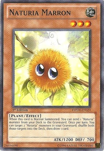 Yu-Gi-Oh! - Naturia Marron (PHSW-EN029) - Photon Shockwave - Unlimited Edition - Common