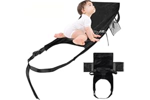 HKYLRAT Toddler Airplane Bed, Portable Travel Toddler Bed Essentials, Soft Airplane Seat Extender for 1-4 years old, Lightwei