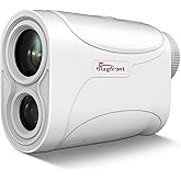 Golf Rangefinder with Slope, 1000 Yards Range Finder Golf, 6X Magnification, Flag Locking Vibration, Rechargeable Laser Range Finder