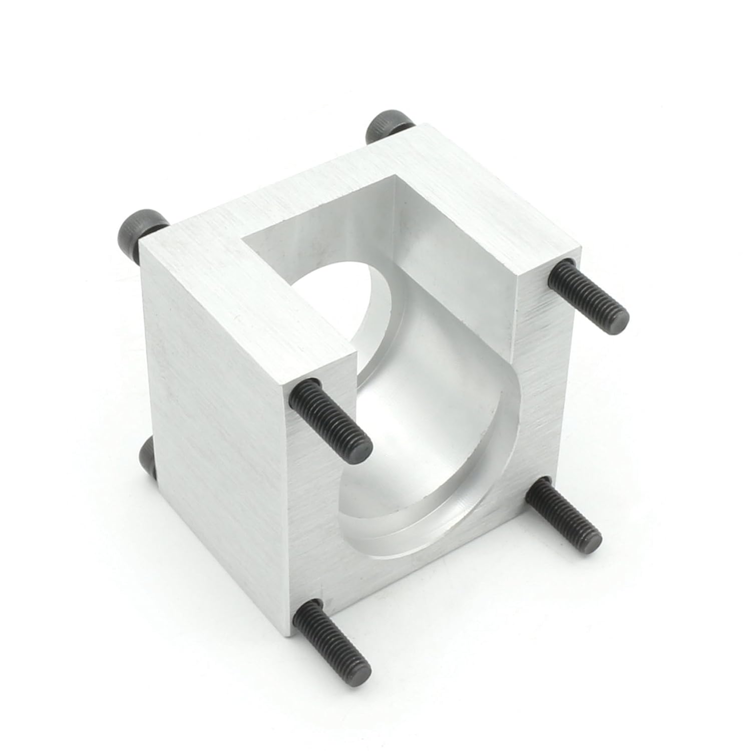Nema23 Stepper Motor Mount Base 57 Stepping Motor Bracket Clamp Support Holder with 4pcs Installation Screws Aluminium Oxide for CNC Router Machine: Industrial & Scientific