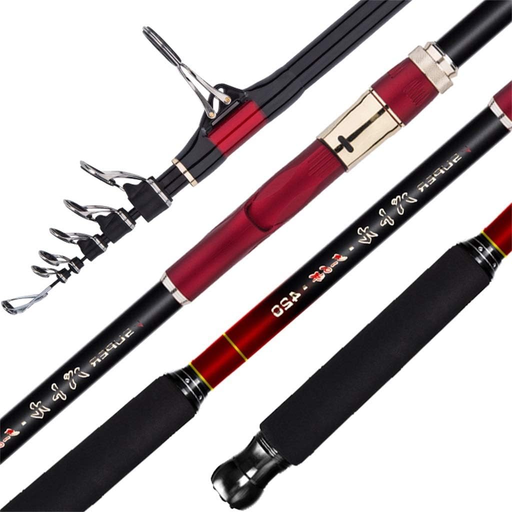 N/ A Telescopic Fishing Rod, Powerful Strong Ultralight