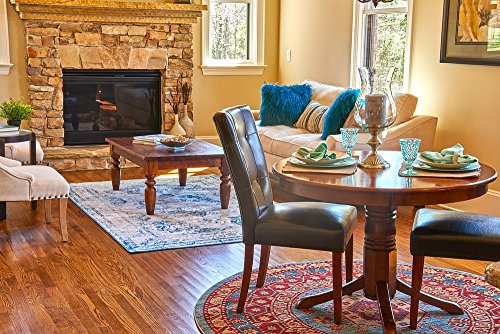 Unique Loom Sofia Collection Blue 5 x 8 Area Rug (5' x 8')