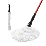 Eyliden Mop with 2 Reusable Heads, Easy Wringing