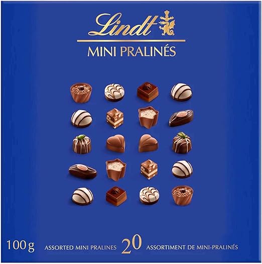 Chocolate Lindt Mini Pralines Sortido 100 gr 