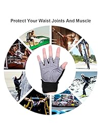 Guantes de levantamiento de pesas, super transpirables, protección completa de la palma y agarre extra, guantes de entrenamiento de gimnasio para dominadas, entrenamiento de cruz, fitness, WODs y ciclismo para mujeres.