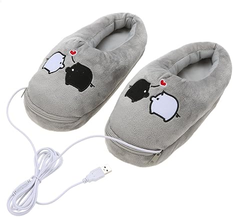 Amazon Co Jp Anself Usbスリッパ フィートウォーマー シューズ ウォーマー靴 暖かい 防寒対策 ピンク 可愛いウサギパターン 家 職場 色んな場所で大活躍 ホーム キッチン