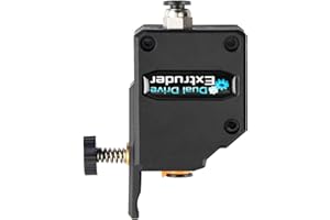 Redrex Dual Gear Extruder Bowden Right Hand Upgrades Feeder for Ender 3 V2,Ender 3 Pro,I3 Mega,Chiron Series and Other DIY 3D