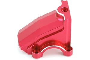 YOYOHOBBY Alloy Front/Rear Differential Cover Gearbox Cover Differential Housing 7780 for X-MAXX 8S 77086-4 XRT 8S 78086-4 Upgrade Parts (Red)