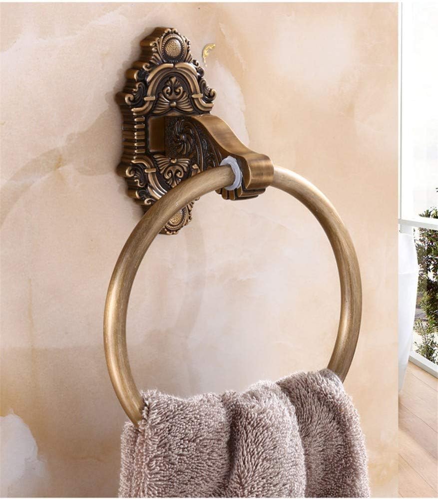 AWOPH Toallero antiguo anillo de aluminio antiguo anillo de ...