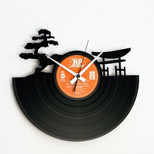 title=DISCOCLOCK- OROLOGIO IN VINILE / VINYL RECORD CLOCK- OROLOGIO DA MURO / OROLOGIO