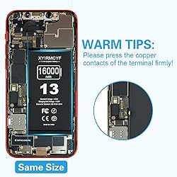 XYIRMCYF 16000mAh Super Capacity Battery Compatible