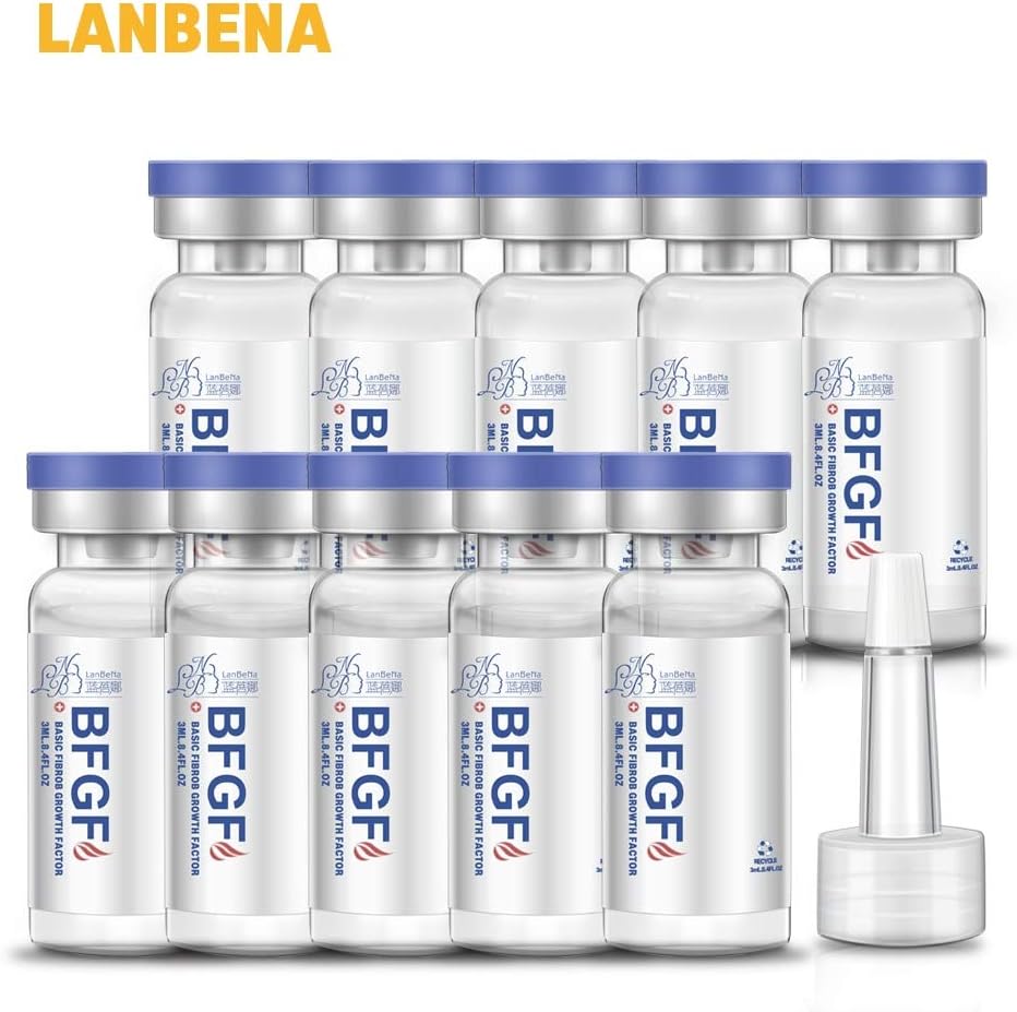 WuLian BFGF Repair Serum Scar Removal Moisturizier Whitening Essence 10PCS Acne Treatment Pimples Blackhead Remover Skin Care