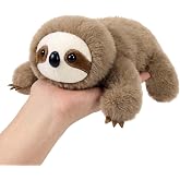 PEACH CAT Sloth Stuffed Animal 7" Cute Plushies Soft Plush Toys Gifts for Kids