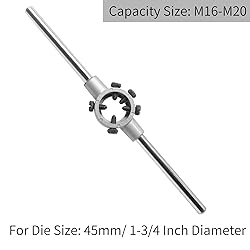Kyuionty Die Stock Handle Wrench M16 - M20 Metric