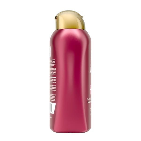 OGX ANTI-BREAKAGE + KERATIN OIL FORTIFYING ANTI-FRIZZ CONDITIONER FOR DAMAGED HAIR & SPLIT ENDS, WITH KERATIN PROTEINS & ARGAN OIL, PARABEN-FREE, SULFATE-FREE SURFACTANTS