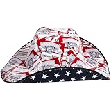 Bud Light Straw Cowboy Hat with Brown 