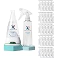 Force of Nature Multi-Purpose Cleaner, Disinfectant & Deodorizer Year Supply Bundle - Reusable Bottle, 50 Refills - EPA Registered, Toxin-Free, All-Purpose Natural Cleaning Supplies