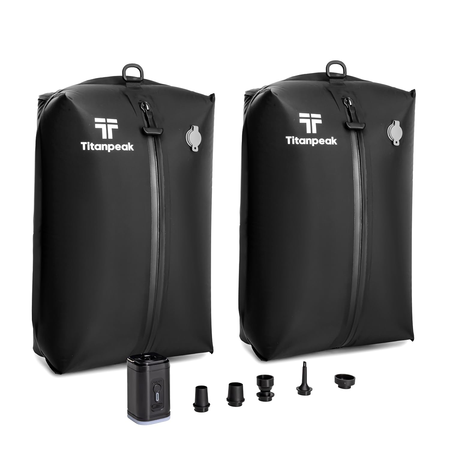 Photo 1 of Vacuum Bags for Travel Luggage with Pump, Reusable Space Saver Waterproof Compression Bags for Suitcase,Travel Backpack, Vacuum Seal Packing cube for Storage Organizer Cloth Packing(2PCS + 1PUMP-17L)