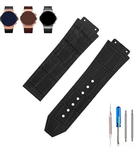 Amazon.com: MMBAY Big Bang Rubber 25mm Silicone Watch Bands