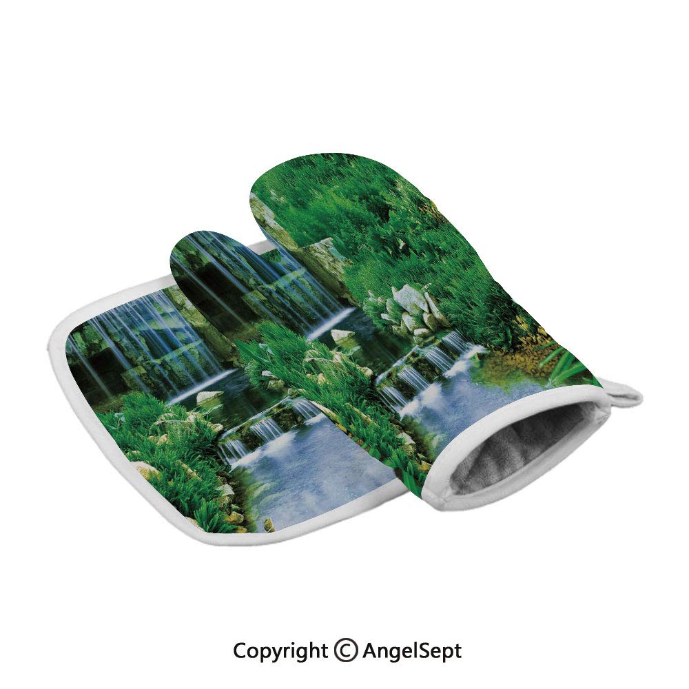 Best Frozen Light Blue Oven Mitt