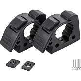 SINOKING Rubber Shovel Mount, Tool Clamp for 1-1/8" to 1-1/2" objects, Mount Kit Car Accessories for Offroad 4X4 parts