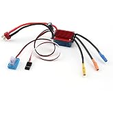 HUIOP 25A Brushless ESC, 25A Brushless ESC Electric Speed Control Waterproof for 1/14 1/16 Car Off Road Truck