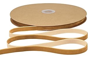 Simplegoal Khaki Velvet Ribbon 3/8 inch × 25 Yards for Christmas Wreath Bow DIY Sewing Projects Gift Wrapping