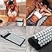 Sivan Back and Neck Pain Relief Acupressure Mat and Pillow Set, Chronic Back Pain Treatment - Relieves Your Stress of Lower Upper Back and Sciatic Pain - Black