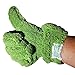 Nano Glove - Green Household Kitchen Cleaning Hand Glove | Replaces Paper Towels Microfiber Wipe Cloths & Feather Dusters | All Purpose Surface Cleaner for Window Stainless Steel Dusting (Small)