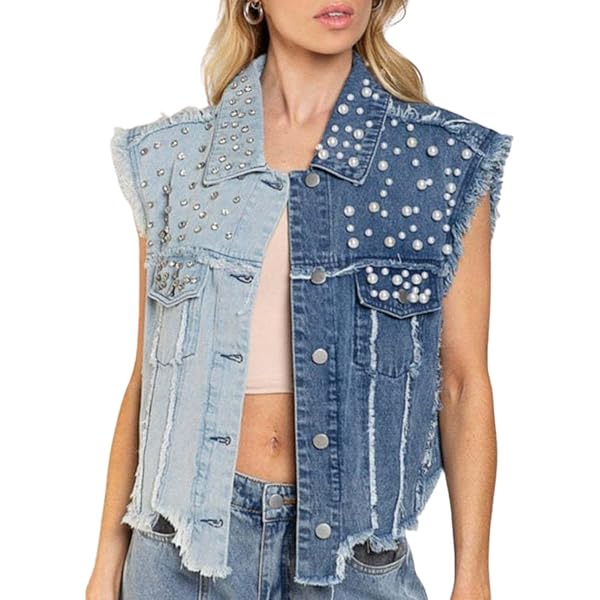 トップス soduk cross over denim vest cross over denim vest（ベスト）｜soduk（スドーク）