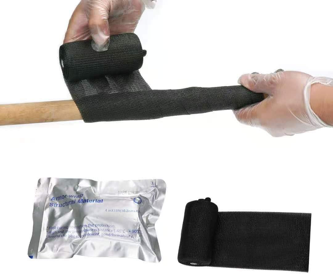 tigoo Fiberglass Repair wrap PVC Pipe Repair Fiber Glass fix kit Flex Seal Tape