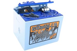 lioapoiul Boys Musical Dinosaur Bank Light Music Fun Interactive Piggy Bank with Unique for Saving Money Cute Appearance and 