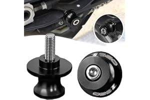 LQMY Z650 Z900 2017-2023 Motorcycle M8 Swing arm Sliders Spools 8mm for Ninja650 Z650 Z650RS Z900 2017 2018 2019 2020 2021 2022 2023 -Black