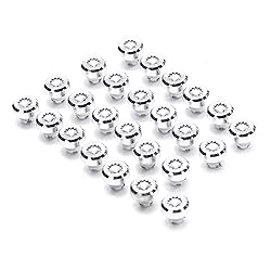 RTRHINOTUNING 50PCS 7.9 mm/0.31" Chrome Silver