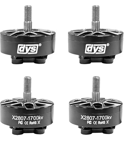 Amazon.com: DYS 4pcs X2812 900KV 1115KV Brushless Motor 6S for
