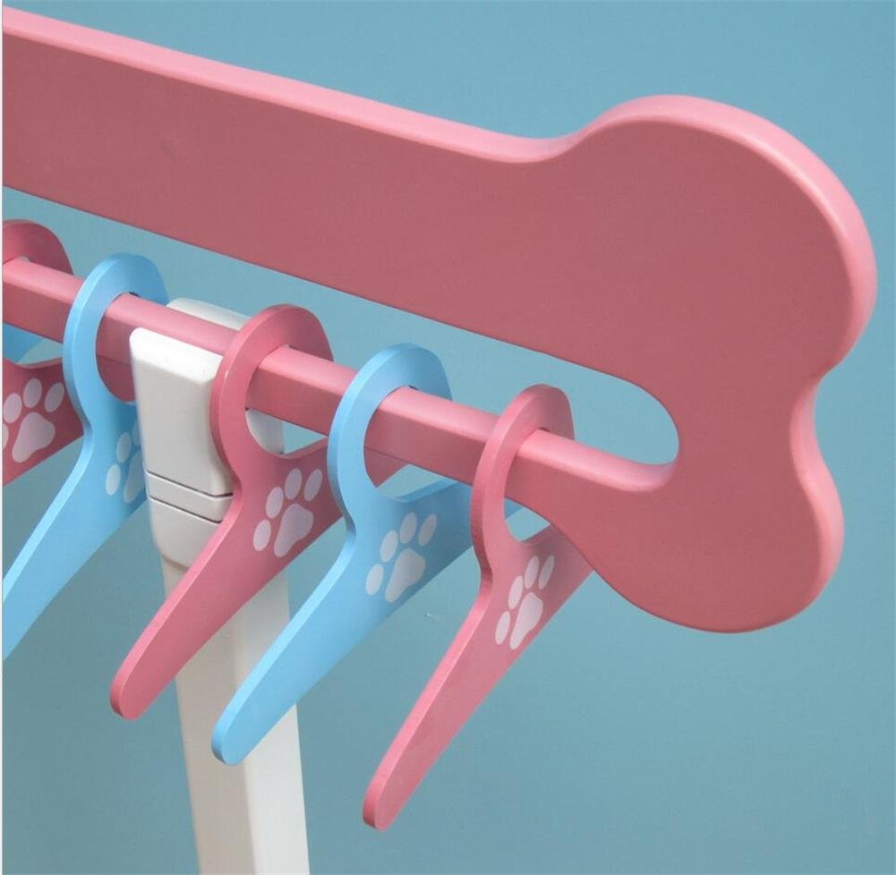 Pink Wexe Com Chassis Dbtxwd Pet Clothes Hanging Hanger Hanger