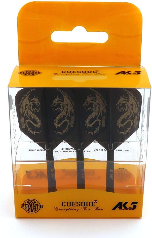 CUESOUL ROST Integrated Dart Shaft and Flights Dragon Pattern 3pcs CSAK-5JL1-L