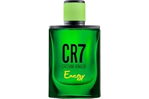 Cristiano Ronaldo CR7 Energy Eau de Toilette - Cologne For Men - Fougere Woody Green Men's Cologne - Cardamom, Lavender, Ceda