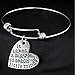 Term Begins/end Teachers Gift Bangles It takes a big heart to teach little minds Expandable Bracelets New (Style A)