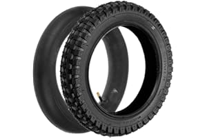 HIAORS 12.5x2.75 (12-1/2x2.75) Tire & Inner Tube Set for Razor MX350 MX400 Dirt Rocket, X-Treme X-560 EZIP 750 500 Mini Pocket Bikes Gas Scooters Electric Dirt Bike